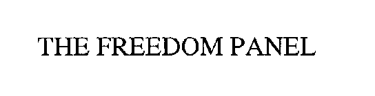 THE FREEDOM PANEL