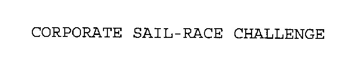 CORPORATE SAIL-RACE CHALLENGE