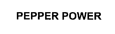 PEPPER POWER