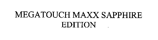 MEGATOUCH MAXX SAPPHIRE EDITION