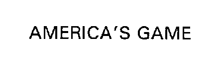 AMERICA'S GAME