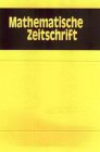 MATHEMATISCHE ZEITSCHRIFT