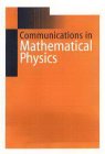COMMUNICATIONS IN MATHEMATICAL PHYSICS