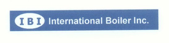 IBI INTERNATIONAL BOILER INC.