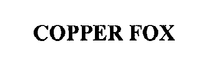 COPPER FOX