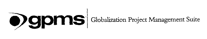 GPMS GLOBALIZATION PROJECT MANAGEMENT SUITE