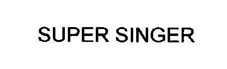 SUPER SINGER