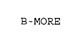 B-MORE