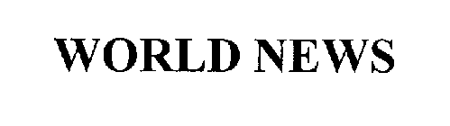 WORLD NEWS