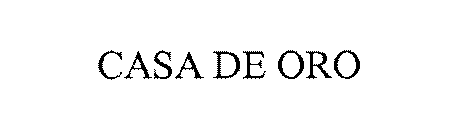 CASA DE ORO