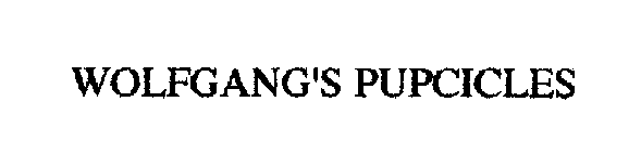 WOLFGANG'S PUPCICLES