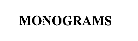 MONOGRAMS