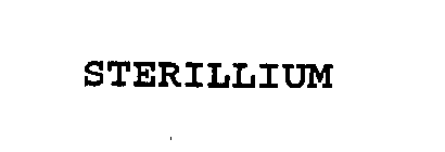 STERILLIUM
