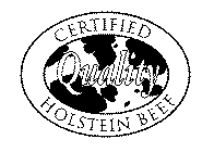 QUALITY CERTIFIED HOLTEIN BEEF