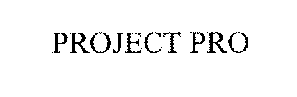 PROJECT PRO