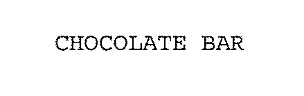 CHOCOLATE BAR