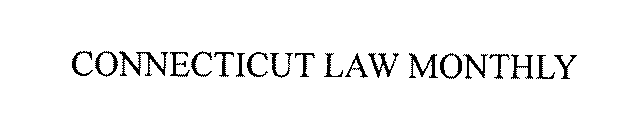 CONNECTICUT LAW MONTHLY