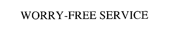 WORRY-FREE SERVICE