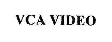 VCA VIDEO
