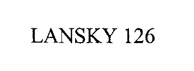 LANSKY 126