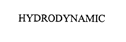 HYDRODYNAMIC