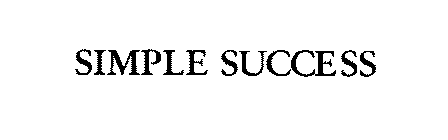 SIMPLE SUCCESS