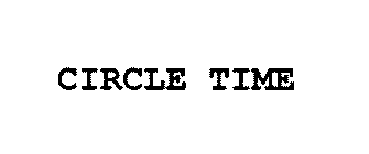 CIRCLE TIME