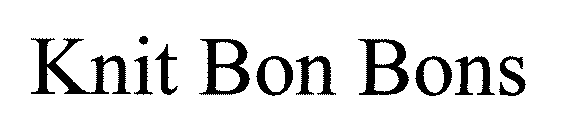 KNIT BON BONS