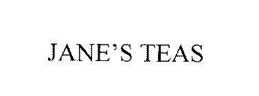 JANE'S TEAS