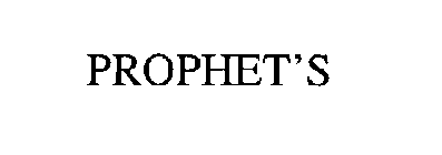 PROPHET'S