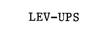 LEV-UPS