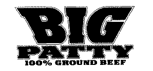 BIG PATTY 100% GROUND BEEF