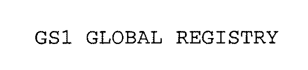GS1 GLOBAL REGISTRY