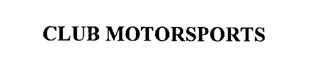 CLUB MOTORSPORTS