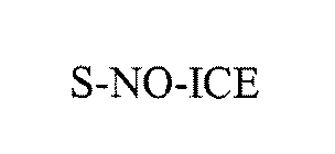 S-NO-ICE