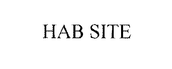 HAB SITE