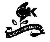 CK QUALITY & INTEGRITY