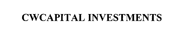 CWCAPITAL INVESTMENTS