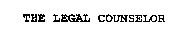 THE LEGAL COUNSELOR