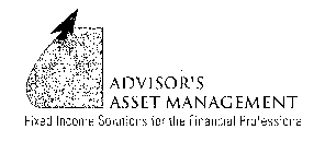 ADVISOR'S ASSET MANAGEMENT FIXED INCOME SOLUTIONS FOR THE FINANCIAL PROFESSIONAL