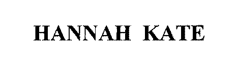 HANNAH KATE