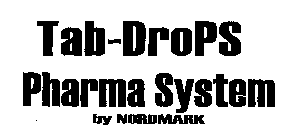 TAB-DROPS PHARMA SYSTEM BY NORDMARK