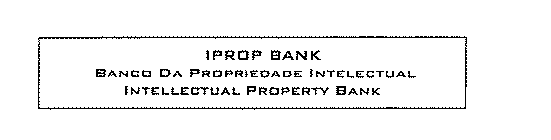 IPROP BANK BANCO DA PROPRIEDADE INTELECTUAL INTELLECTUAL PROPERTY BANK