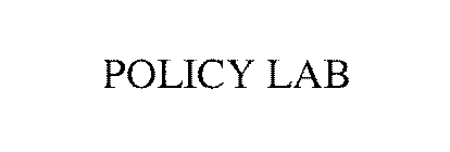 POLICY LAB