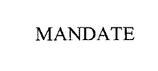 MANDATE
