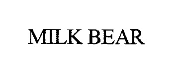 MILK BEAR