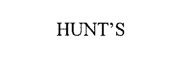 HUNT'S
