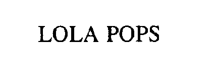 LOLA POPS