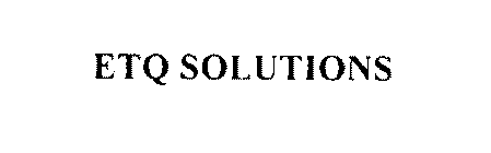 ETQ SOLUTIONS