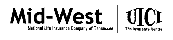 MID-WEST NATIONAL LIFE INSURANCE COMPANY OF TENNESSEE UICI THE INSURANCE CENTER